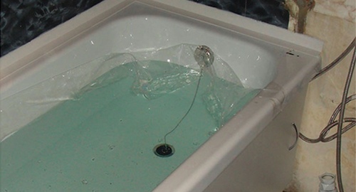 Установкой акрилового вкладыша | Пучеж